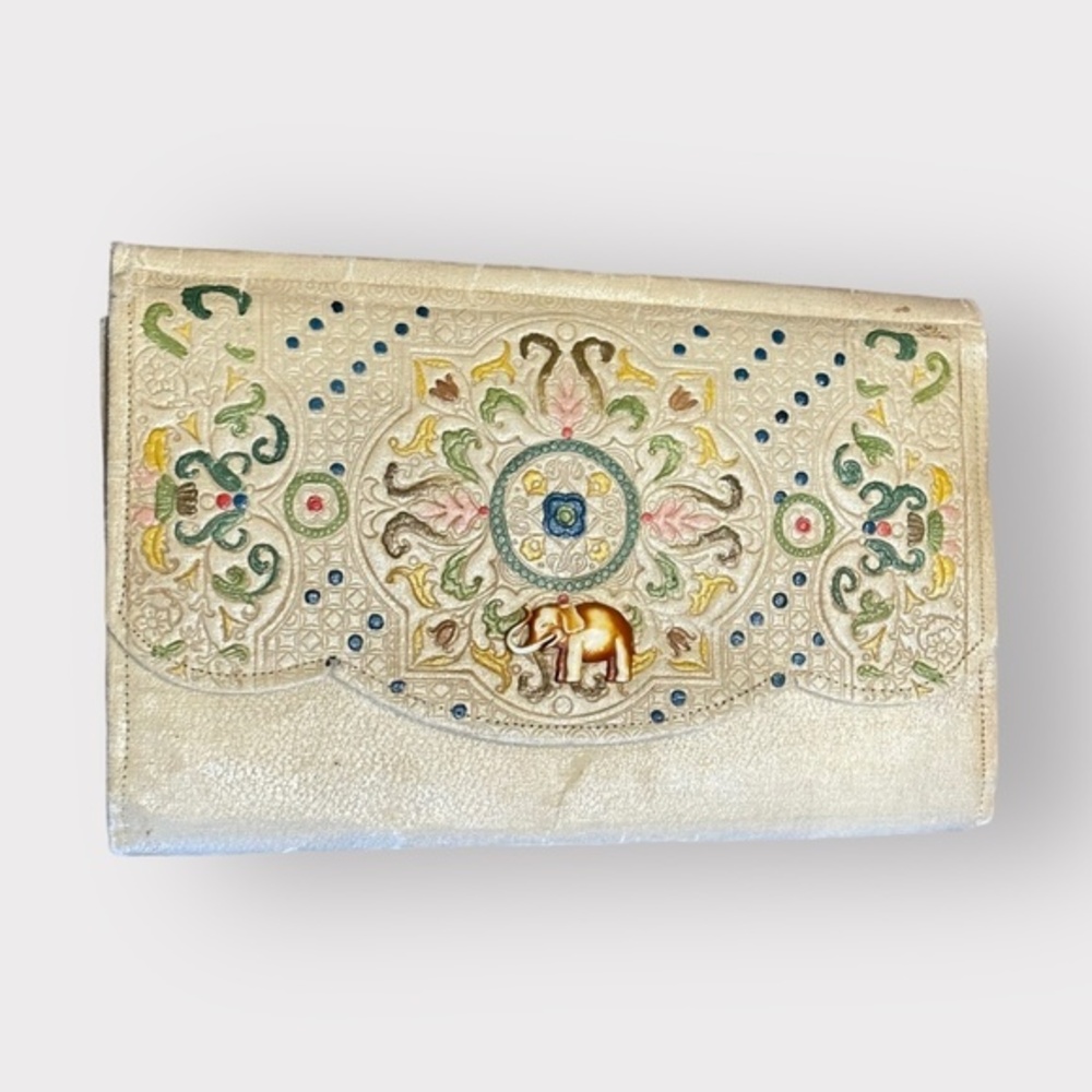 Vintage 1920s/1930s Celluloid Elephant Clutch